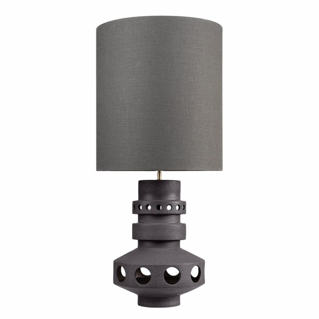 Lampadar gri din ceramica cu 2 becuri 98 cm Unfo Versmissen