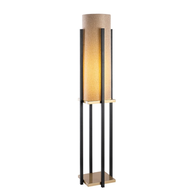 Lampadar multicolor/maro din metal 130 cm Billy Ava The Home Collection