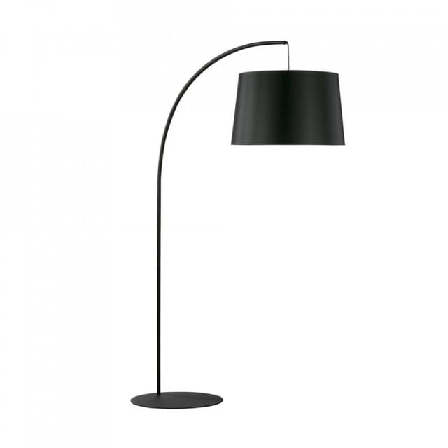 Lampadar negru din metal 180 cm Kalaiya Zuma Line