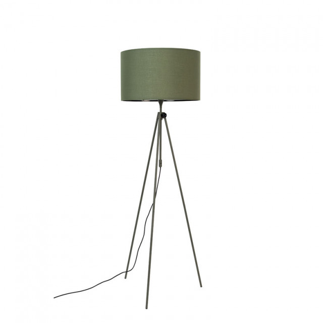 Lampadar verde din textil 181 cm Lesley Zuiver