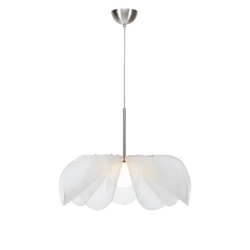 Lustra argintie/alba din metal Styrka Markslojd