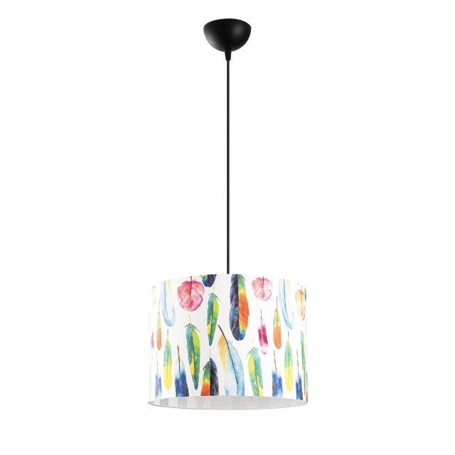 Lustra multicolora din metal Ava Teo The Home Collection