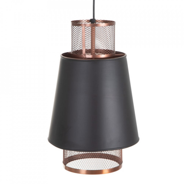 Lustra neagra/aramie din metal Agua Long The Home Collection