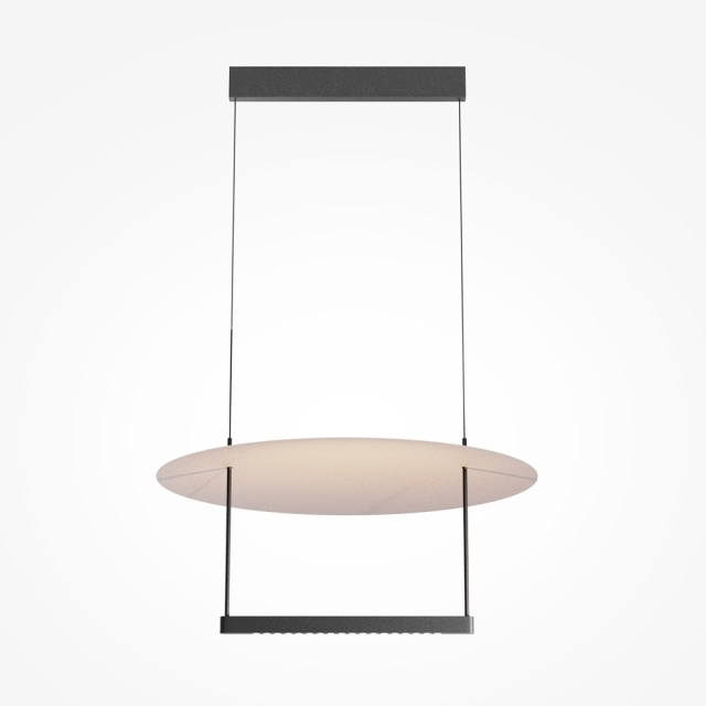 Lustra neagra din metal Ambience M Maytoni