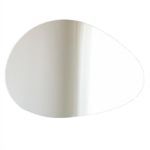 Oglinda alba din lemn 60x90 cm Porto The Home Collection