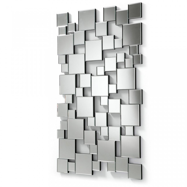 Oglinda argintie 85x140 cm Savoy Kave Home