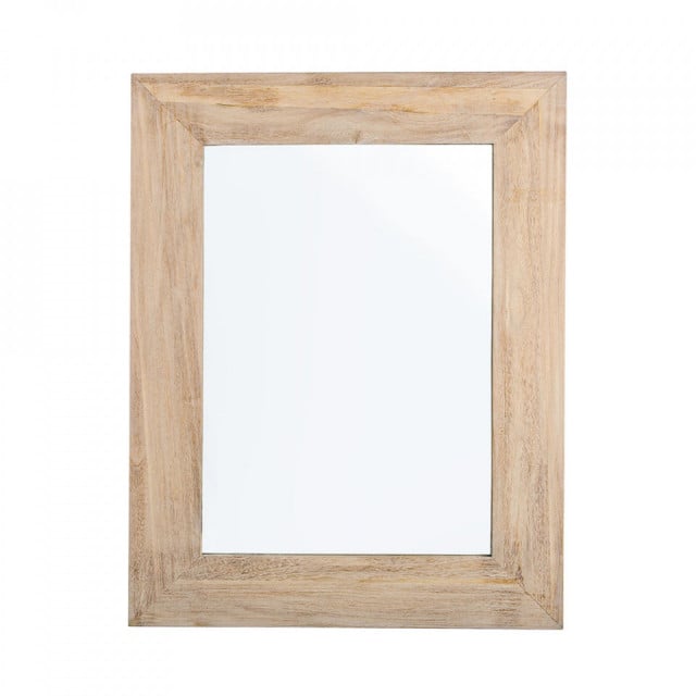 Oglinda dreptunghiulara maro din lemn de paulownia 72x92 cm Tiziano Bizzotto
