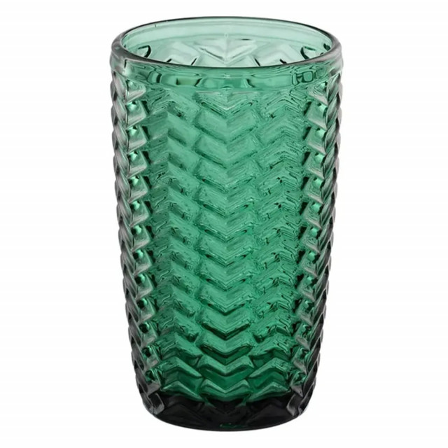 Pahar verde din sticla 380 ml Mira The Home Collection