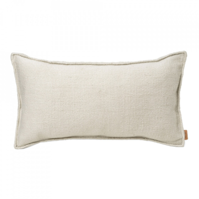 Perna dreptunghiulara alb antic din fibre sintetice 28x53 cm Desert Ferm Living