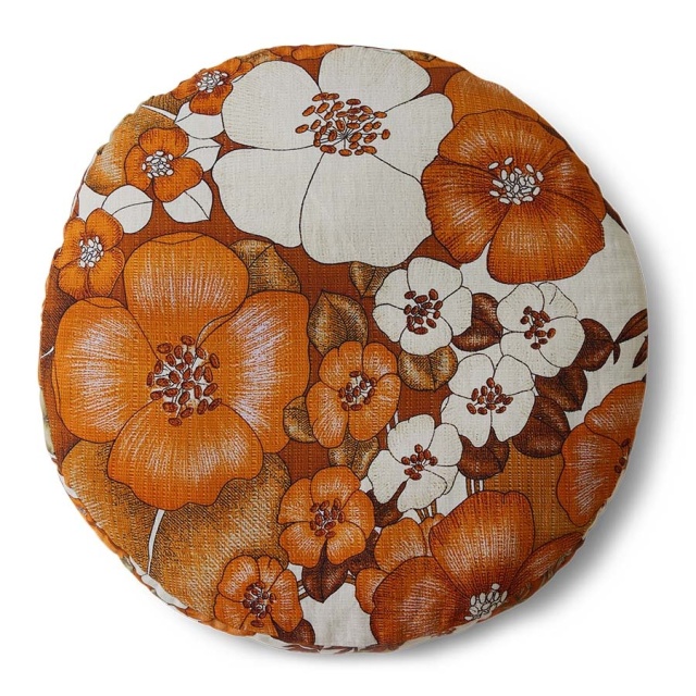 Perna rotunda multicolora din bumbac 60 cm Marigold HKliving