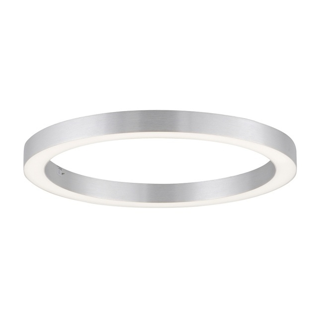 Plafoniera argintie din metal Pure Lines Round 50 Zuma Line