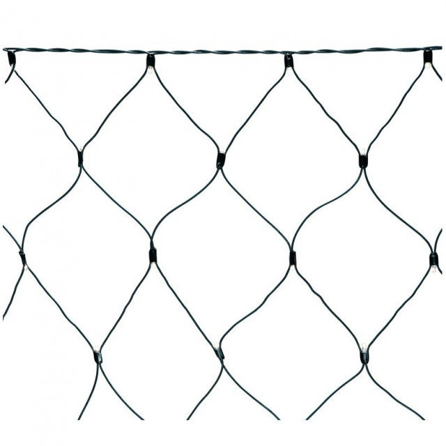 Plasa luminoasa neagra din fibre sintetice Priceline Net Markslojd
