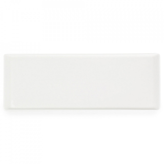 Platou alb din portelan 11x30 cm Eon Aerts