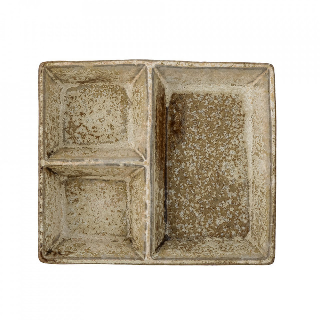 Platou pentru servire maro din ceramica 12x14 cm Risa Creative Collection