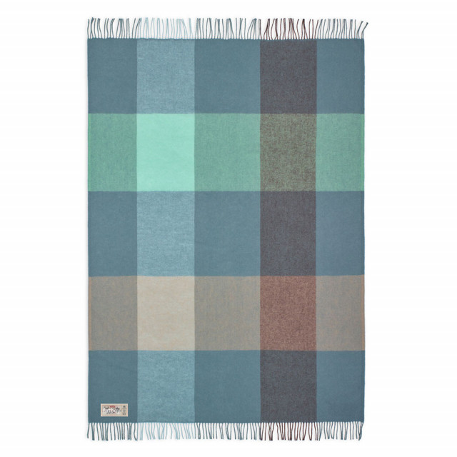 Pled multicolor din lana 130x185 cm Blend Mineral Fatboy