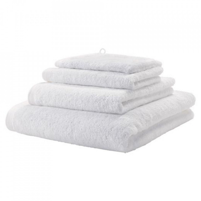 Prosop alb din bumbac 70x130 cm London Aquanova