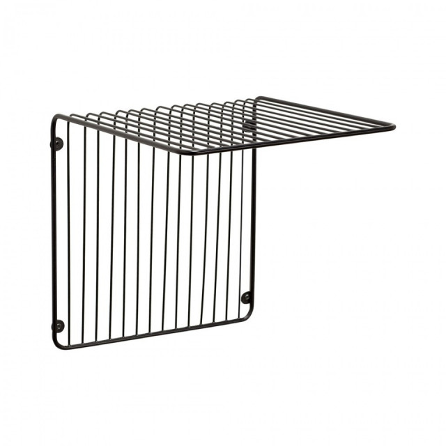 Raft negru din metal 31 cm Slender Hubsch