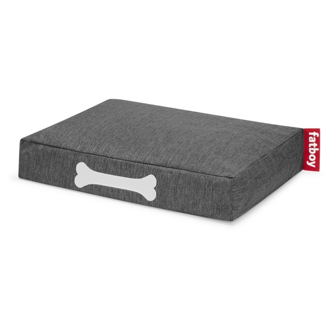 Saltea gri piatra pentru caini din fibre sintetice 60x78 cm Doggielounge Fatboy