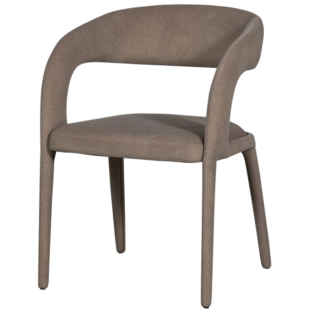 Scaun dining maro din textil Arms Woood