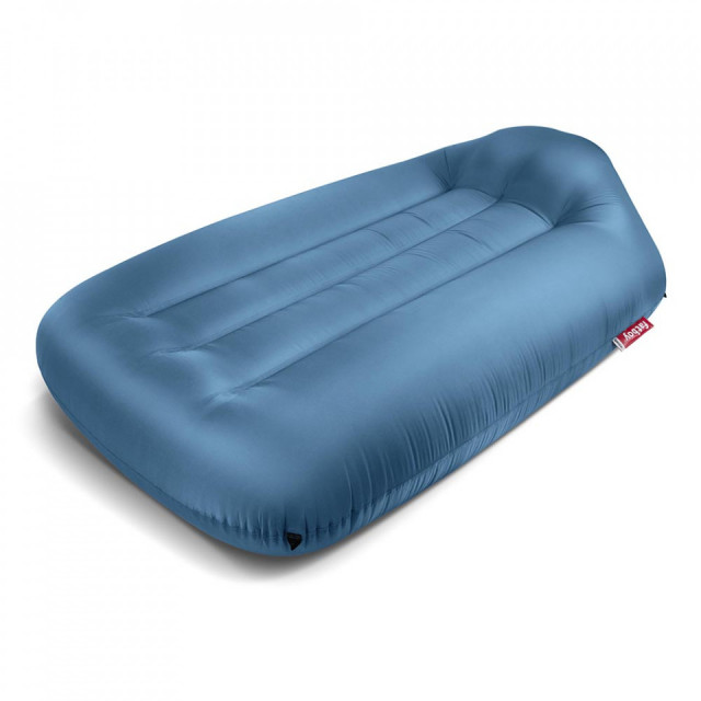Sezlong gonflabil albastru din textil Lamzac L 3.0 Fatboy