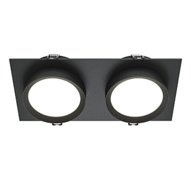 Spot negru din metal Downlight Hoop 12 Maytoni