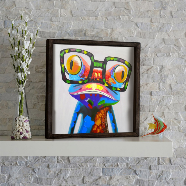 Tablou multicolor 33x33 cm Pnoma The Home Collection