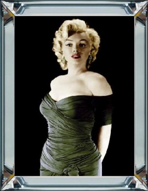 Tablou multicolor din sticla 60x80 cm Marilyn 3 Ter Halle