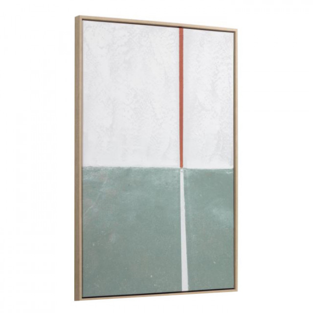 Tablou verde din canvas si MDF 50x70 cm Malvern Kave Home