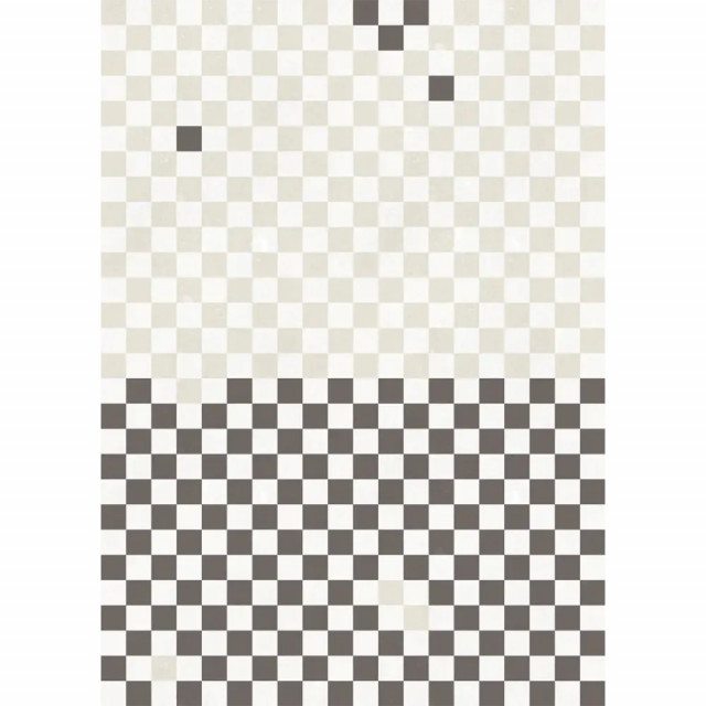 Tapet alb/negru din hartie cu fibre de nailon Pixels Rebel Walls