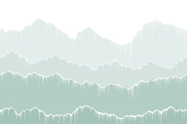 Tapet multicolor din hartie Elevation Gradient Rebel Walls