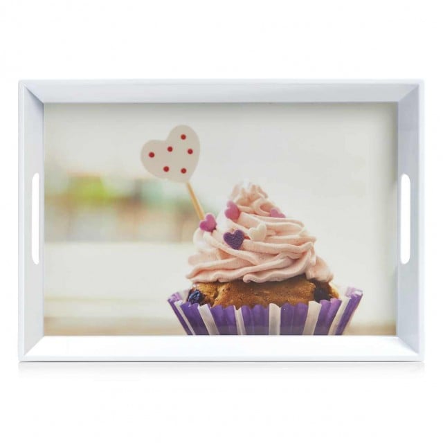 Tava dreptunghiulara multicolora 35x50 cm Cupcake Zeller