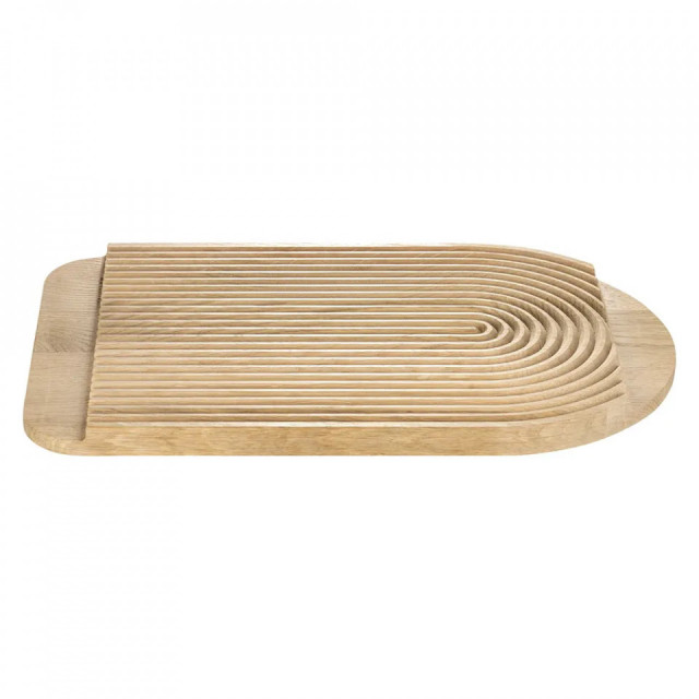 Tocator dreptunghiular maro din lemn de stejar 25x40 cm Zen Blomus