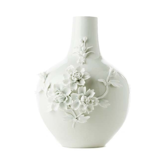Vaza alba din ceramica 37 cm Rose Pols Potten