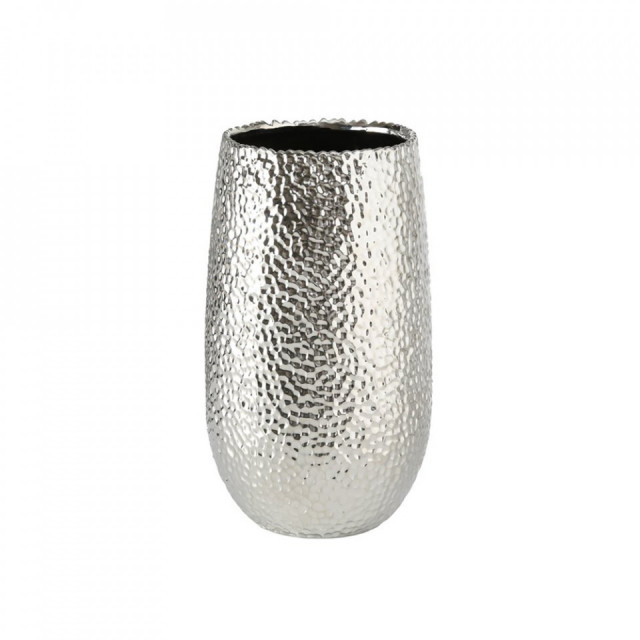 Vaza argintie din ceramica 31 cm Lajos Boltze