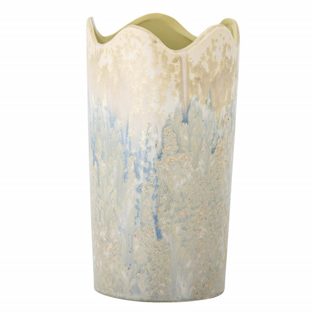 Vaza multicolora din ceramica 26 cm Leandro Bloomingville