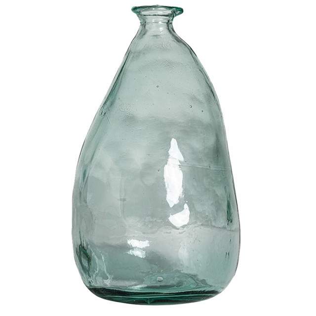 Vaza transparenta din sticla reciclata 37 cm Add Vical Home