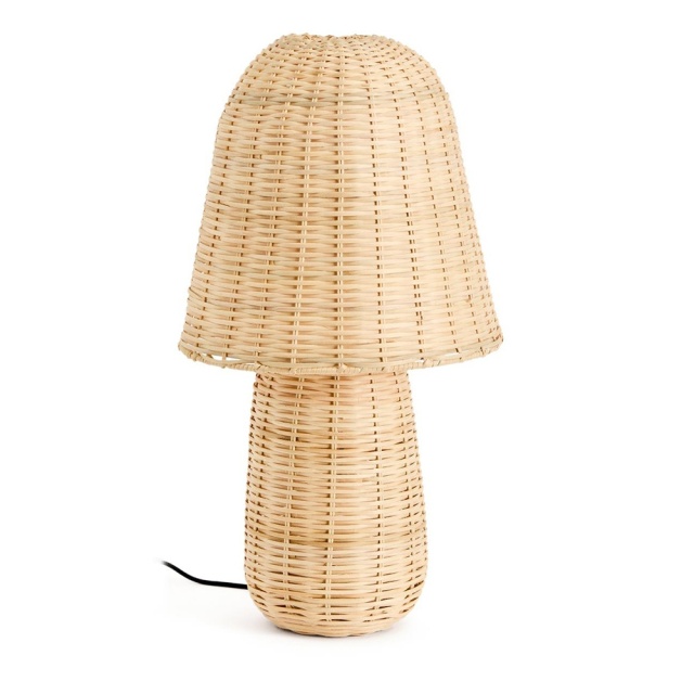 Veioza maro din ratan 65 cm Neuda Kave Home