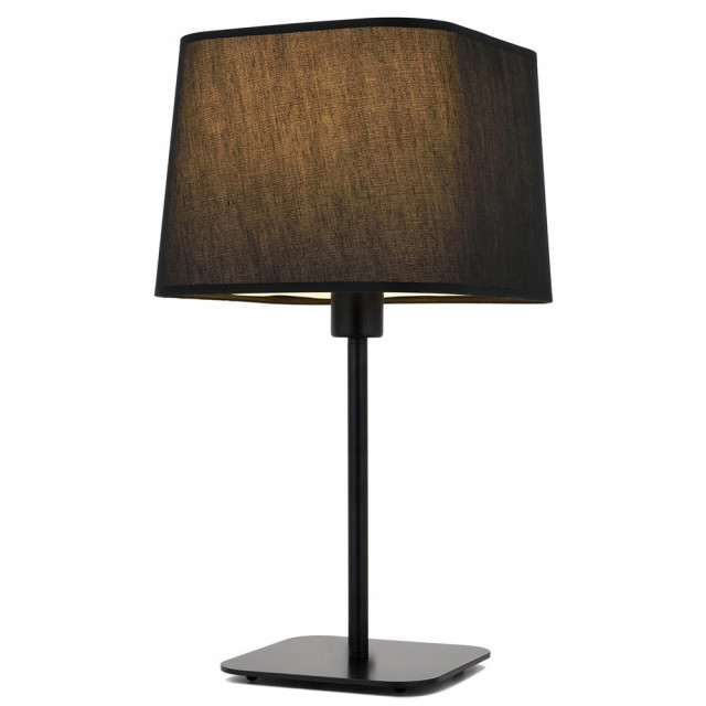 Veioza neagra din metal 48 cm King The Home Collection