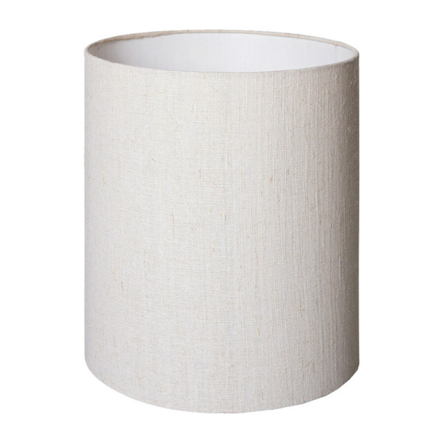 Abajur crem din fibre naturale Cilinder HKliving