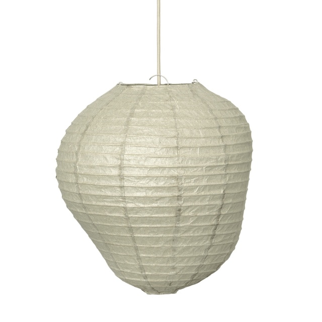 Abajur verde inchis din hartie Kurbis Ferm Living