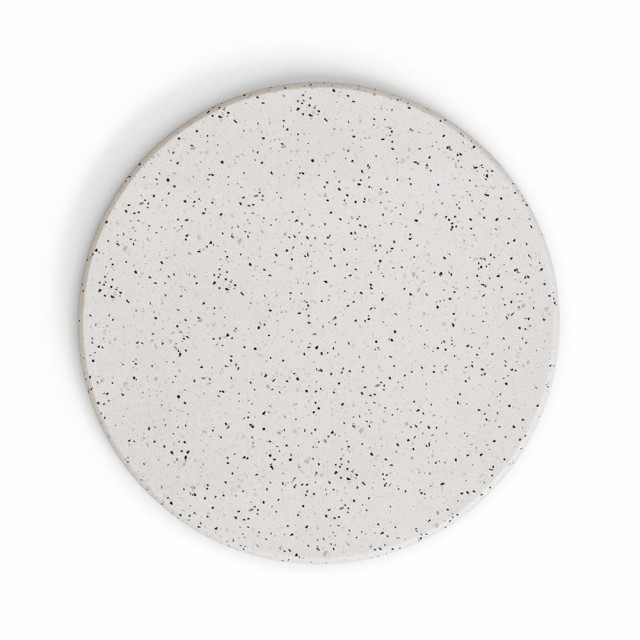 Blat pentru masa alb din ciment 70 cm Saura Kave Home