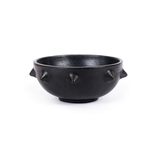 Bol negru din teracota 22 cm Ethic Bowl Bazar Bizar