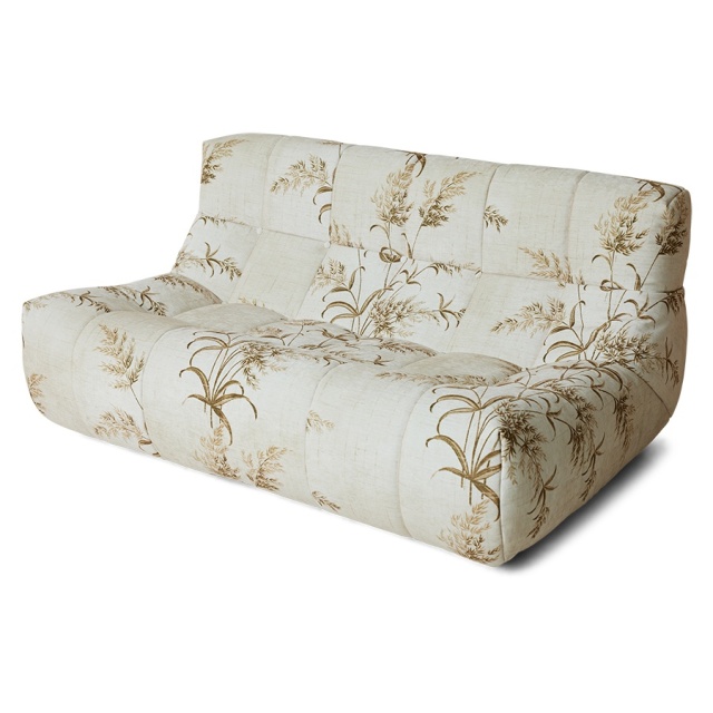 Canapea modulara multicolora din textil 158 cm Lazy Reeds HKliving