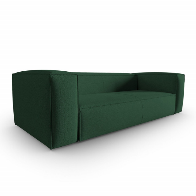 Canapea verde din textil pentru 4 persoane Mackay Besolux
