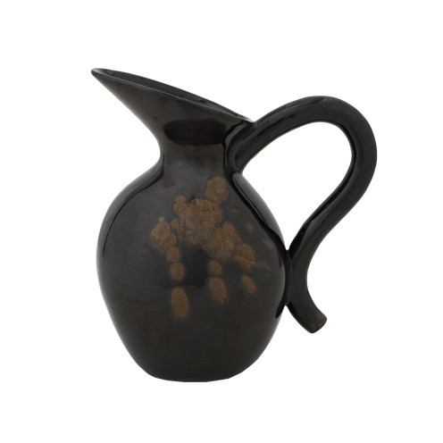 Carafa neagra/maro din ceramica 2.5 L Verso Ferm Living