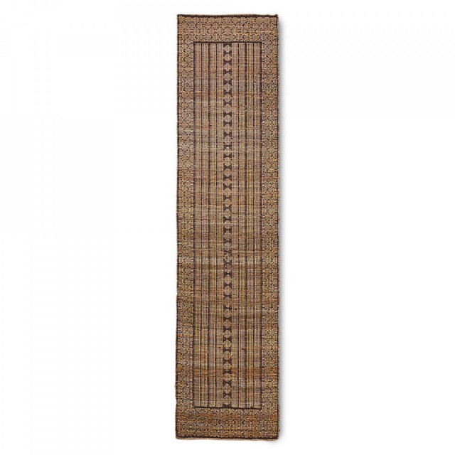 Covor maro din fibre naturale 80x350 cm Runner HKliving