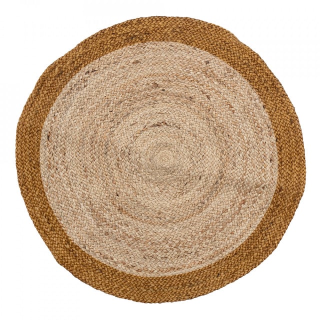 Covor maro din fibre naturale 90 cm Birk Bloomingville