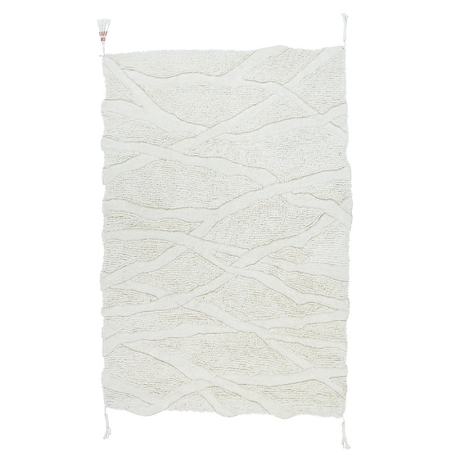 Covor pentru copii ivoriu din fibre naturale 170x240 cm Enkang Lorena Canals