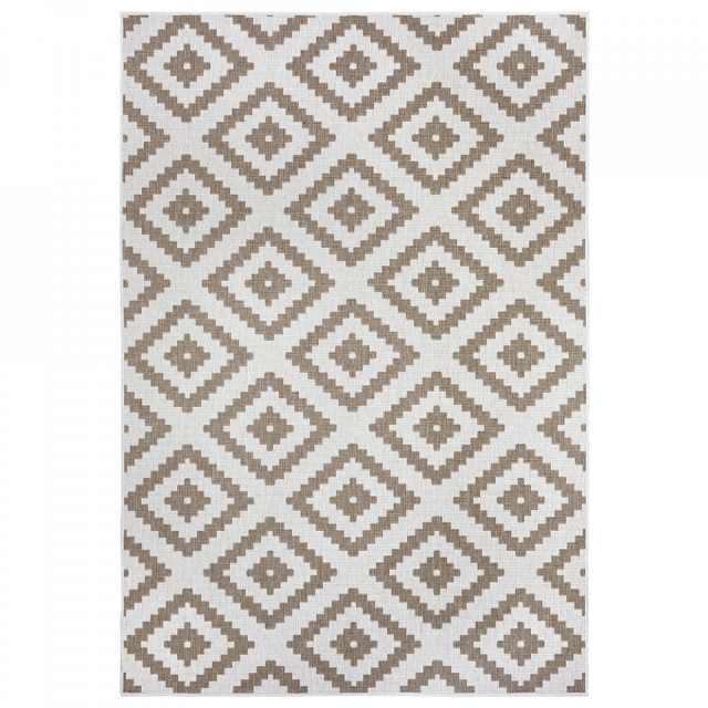 Covor pentru exterior maro din fibre sintetice Twin Malta Northrugs (diverse dimensiuni)