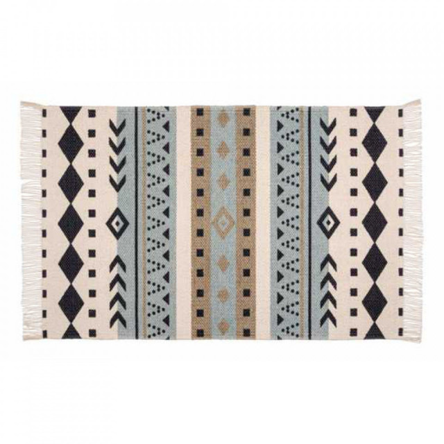 Covoras baie multicolor din bumbac 50x80 cm Trendy Wenko